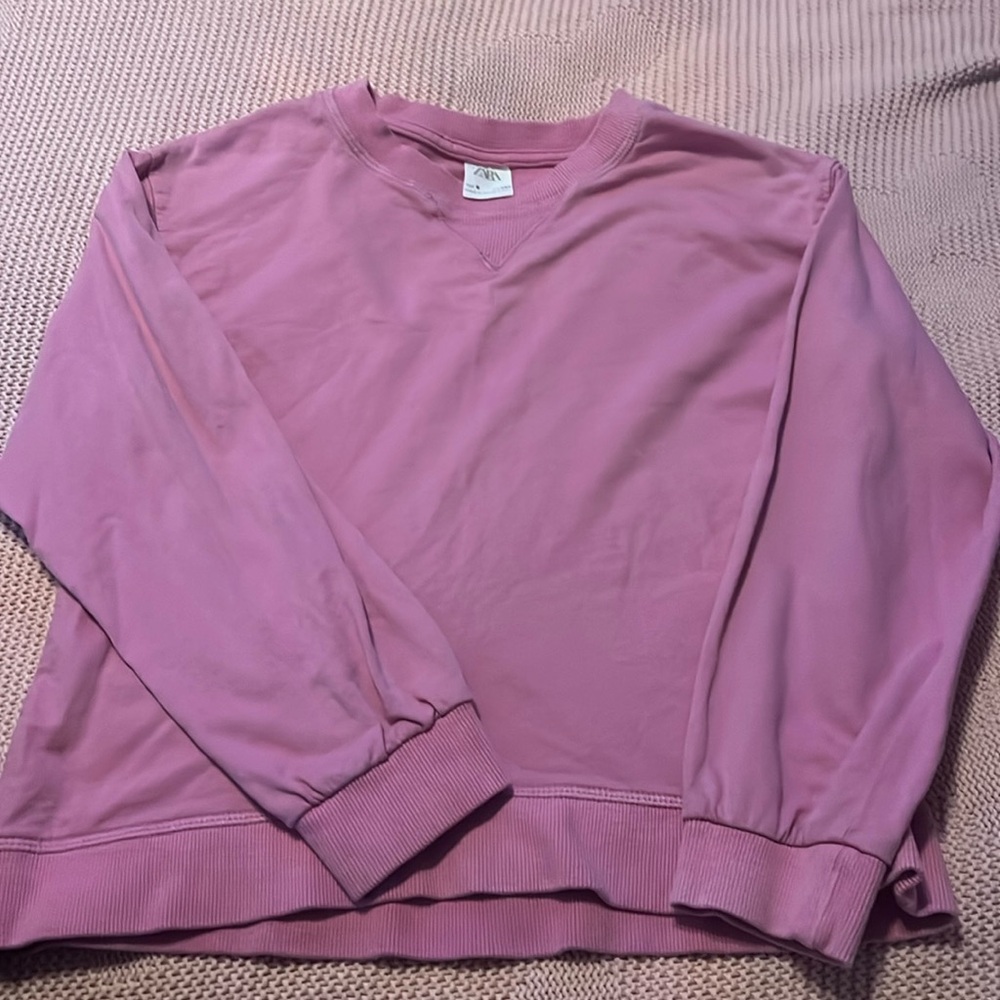 Zara girls sweater shirt